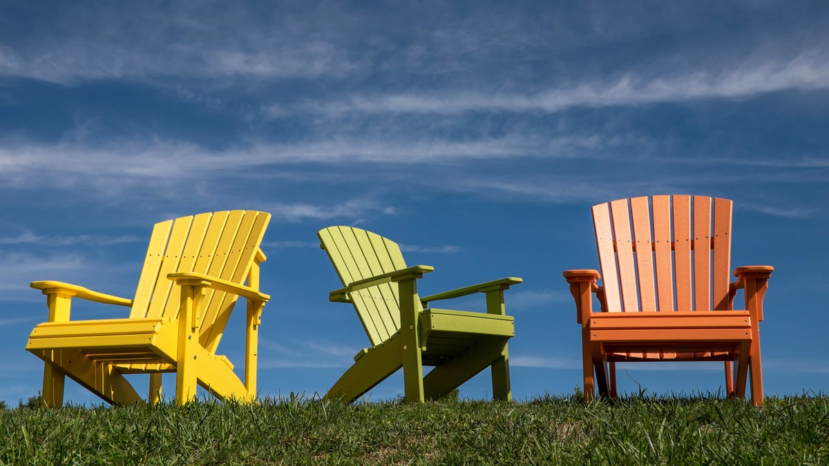 POLY ADIRONDACK CHAIRS (recycled plastic)