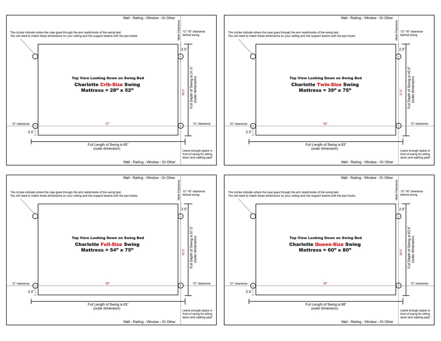 Low Country Swing Beds Charlotte