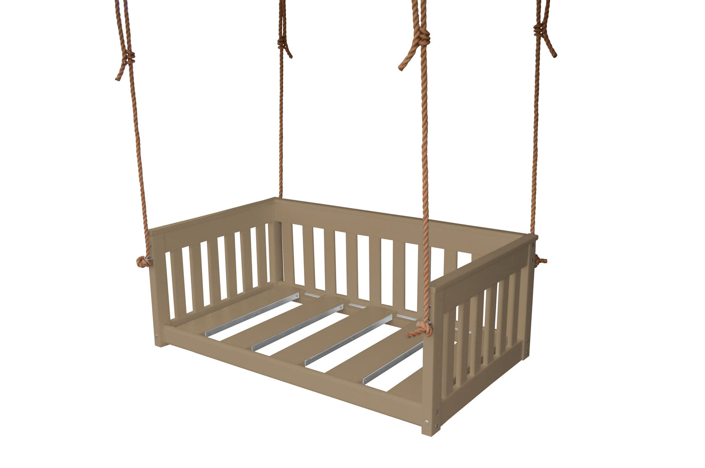 Amish Mission Poly Porch Swing with Rope 50" Wide