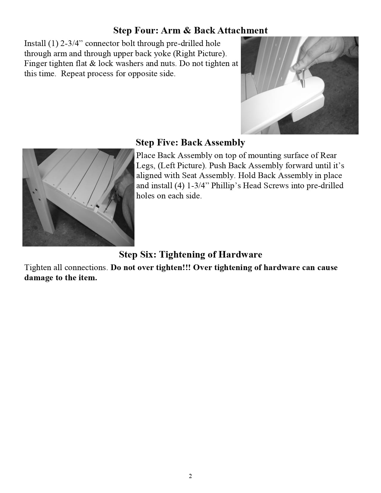 Seaside Casual Adirondack Shellback Chair - Envirowood Polymer