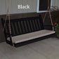 Amish A&L Furniture Traditional English Farmhouse Porch Swing - Pine 4ft, 5ft, 6ft