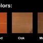 A&L Furniture Stain Options