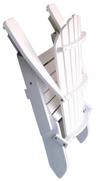 A&L Furniture Folding Poly Adirondack Chair