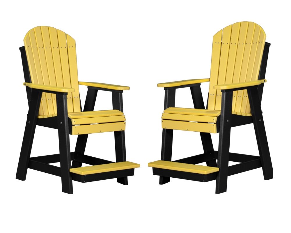 Luxcraft Adirondack Balcony Chair Set (2 Poly Chairs)