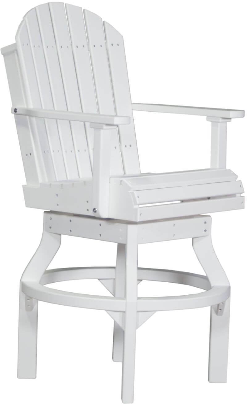 Luxcraft Poly Adirondack Swivel Chair - Bar Height