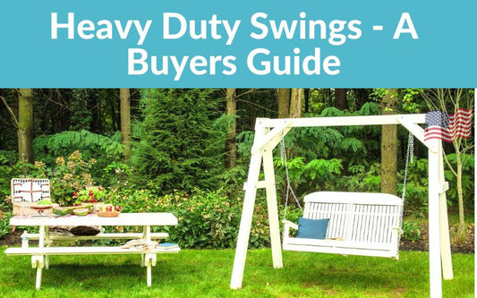 Heavy Duty Outdoor Swings for Adults Buyers Guide & Tips