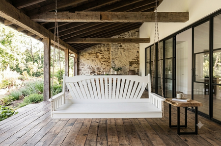 Porch Swing Beds Pine
