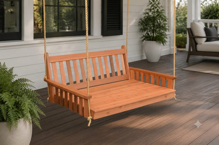 PORCH SWING BEDS CEDAR
