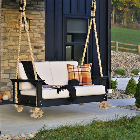 PORCH SWINGS WITH ROPE
