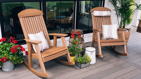 OUTDOORS ROCKING CHAIRS