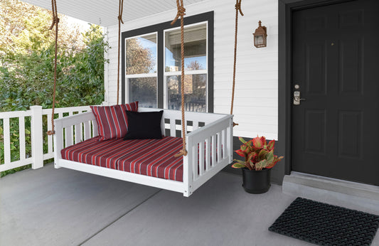 Amish Mission Poly Porch Swing with Rope 50" Wide