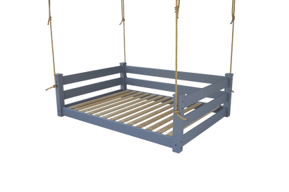 Amish Hanging Porch Swing Bed Twin & Full Size with Ropes