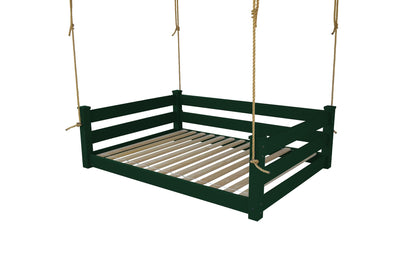 Amish Hanging Porch Swing Bed Twin & Full Size with Ropes