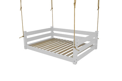 Amish Hanging Porch Swing Bed Twin & Full Size with Ropes