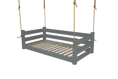 Amish Hanging Porch Swing Bed Twin & Full Size with Ropes