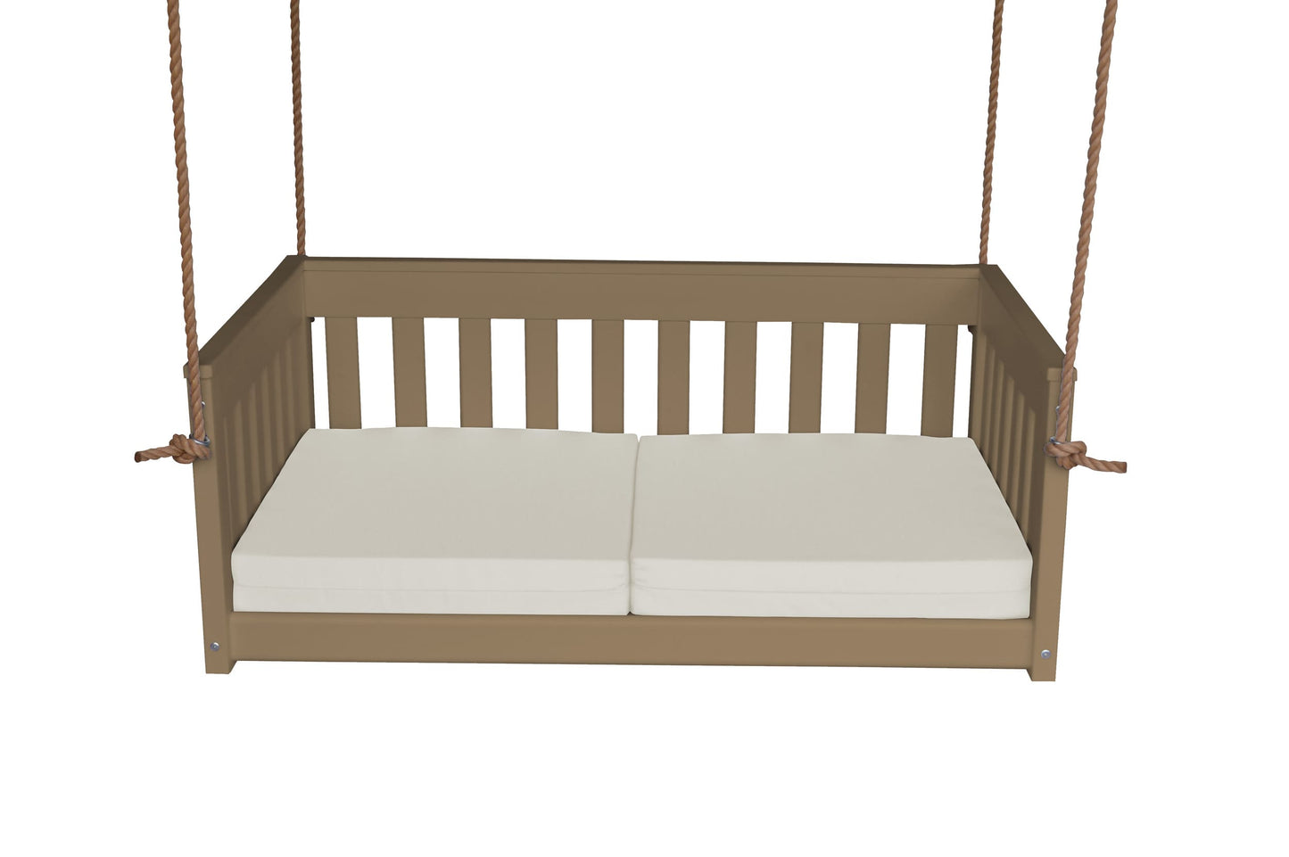 Amish Mission Poly Porch Swing with Rope 50" Wide