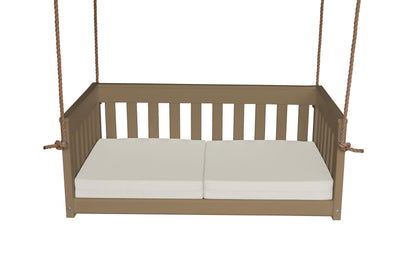 Amish Mission Poly Porch Swing with Rope 50" Wide