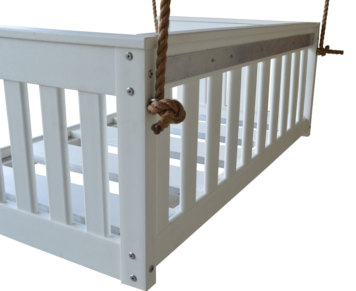 Amish Mission Poly Porch Swing with Rope 50" Wide