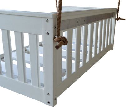 Amish Mission Poly Porch Swing with Rope 50" Wide