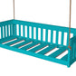 AL-Furniture-Mission-Porch-Swing-with-Rope - 75" Wide