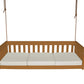 AL-Furniture-Mission-Porch-Swing-with-Rope - 75" Wide