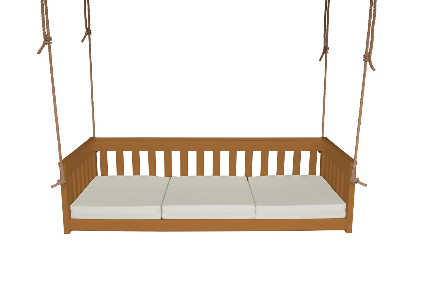 AL-Furniture-Mission-Porch-Swing-with-Rope - 75" Wide