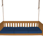 AL-Furniture-Mission-Porch-Swing-with-Rope - 75" Wide