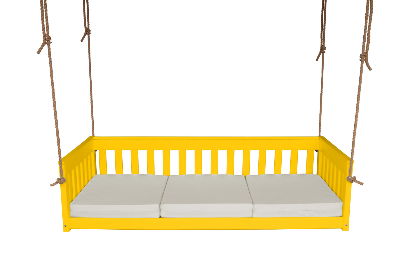 AL-Furniture-Mission-Porch-Swing-with-Rope - 75" Wide