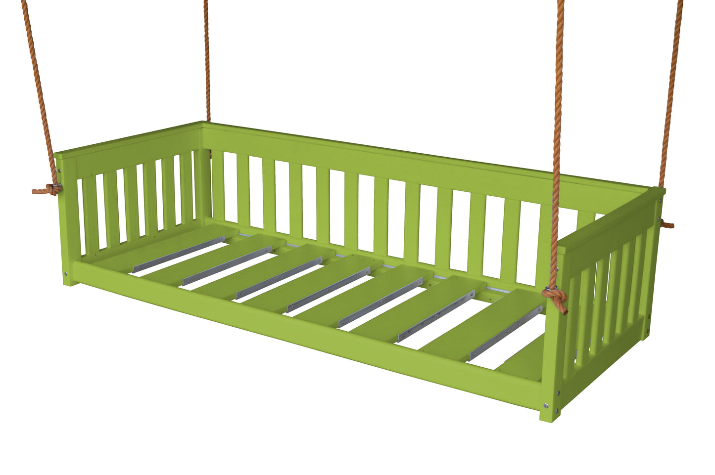 AL-Furniture-Mission-Porch-Swing-with-Rope - 75" Wide