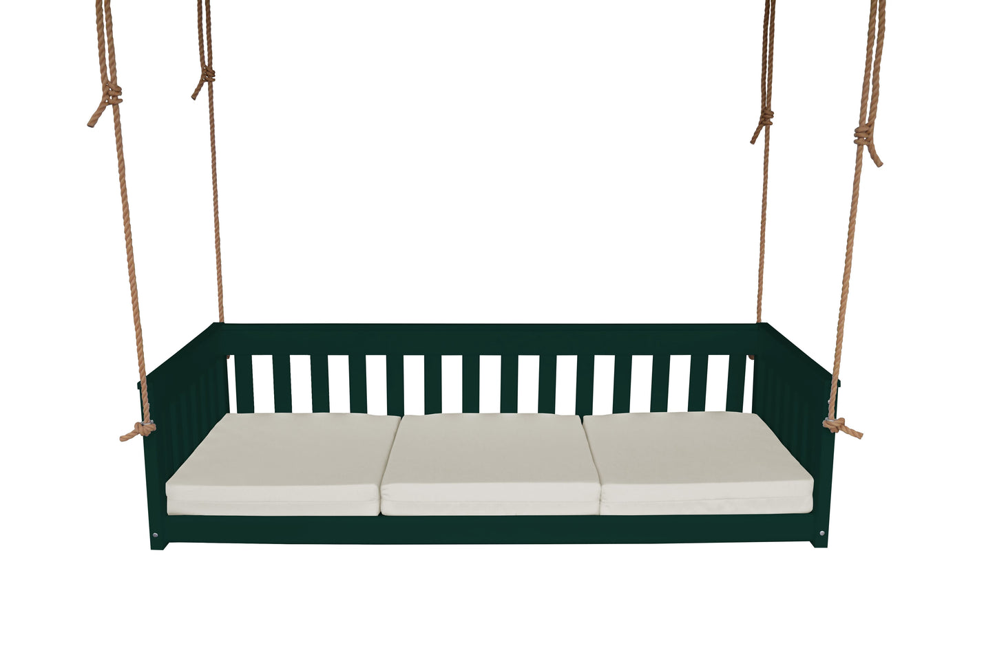 AL-Furniture-Mission-Porch-Swing-with-Rope - 75" Wide