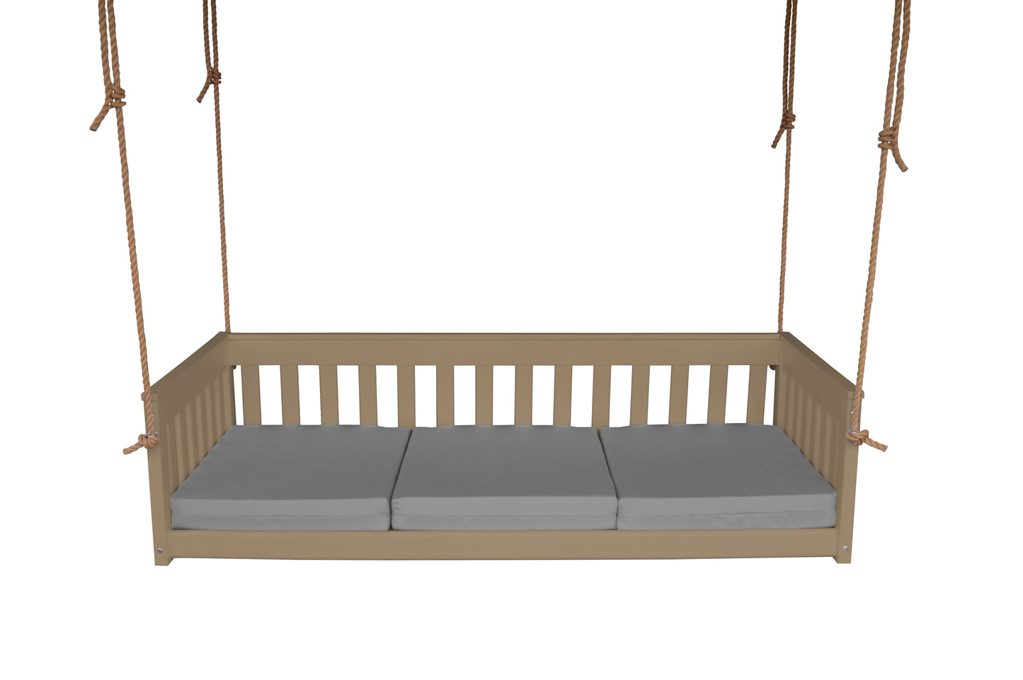 AL-Furniture-Mission-Porch-Swing-with-Rope - 75" Wide