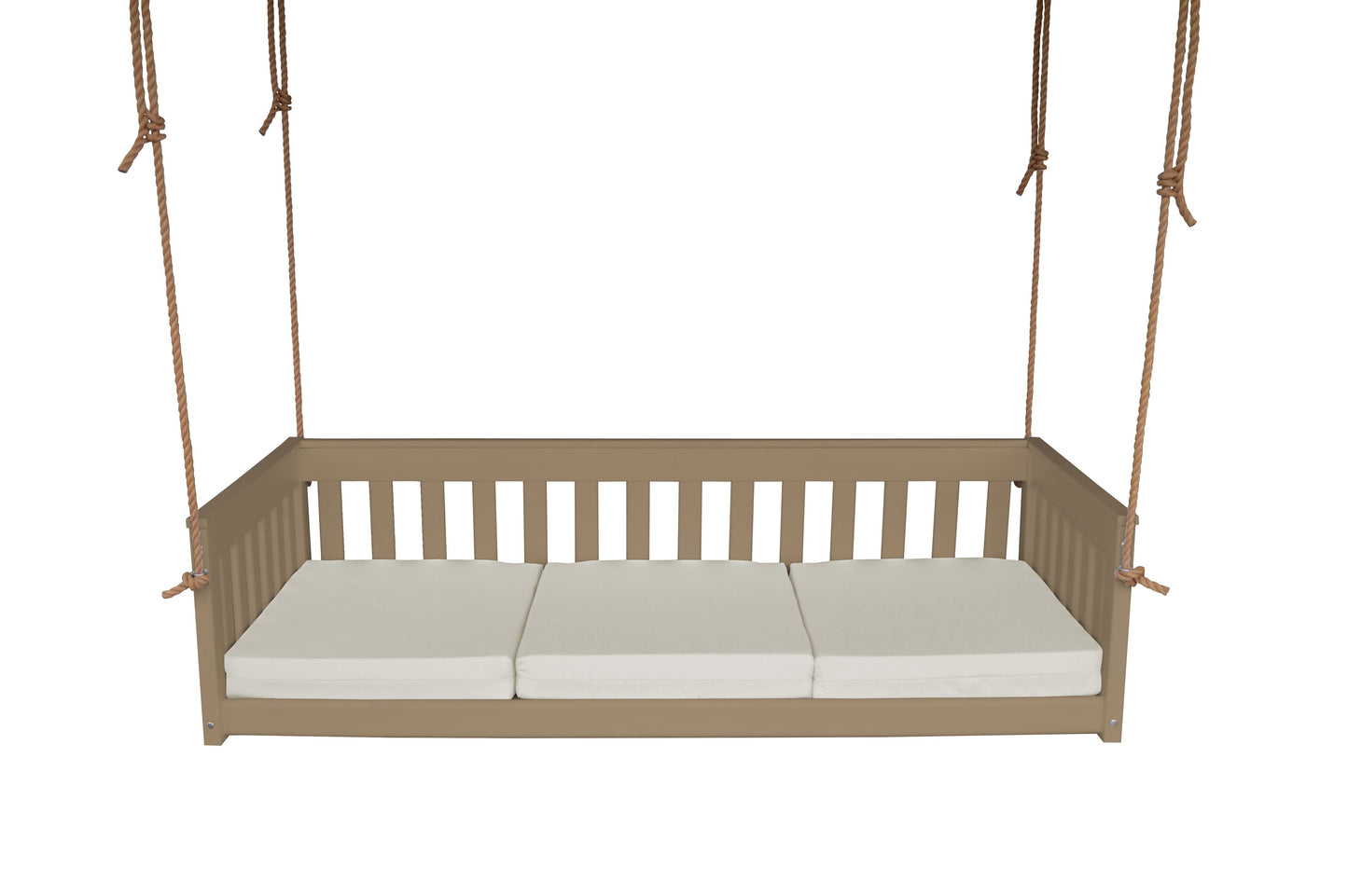 AL-Furniture-Mission-Porch-Swing-with-Rope - 75" Wide