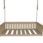 A&L Furniture Twin Mission Hanging Daybed with Ropes and Cushion