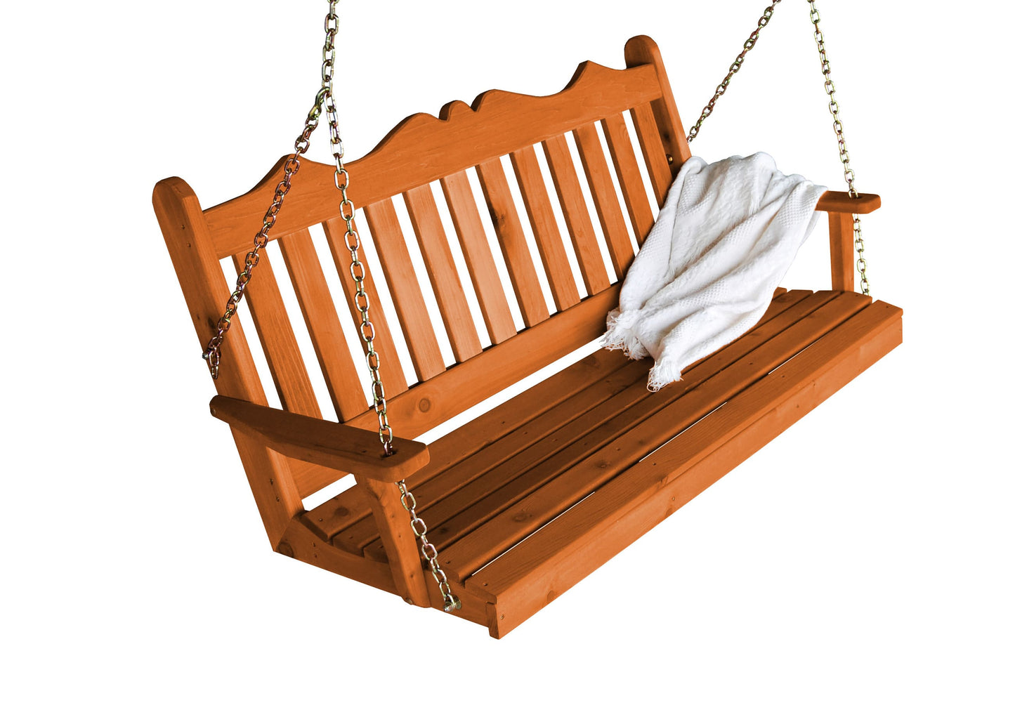 Amish Royal English Cedar Porch Swing - 4ft, 5ft, 6ft