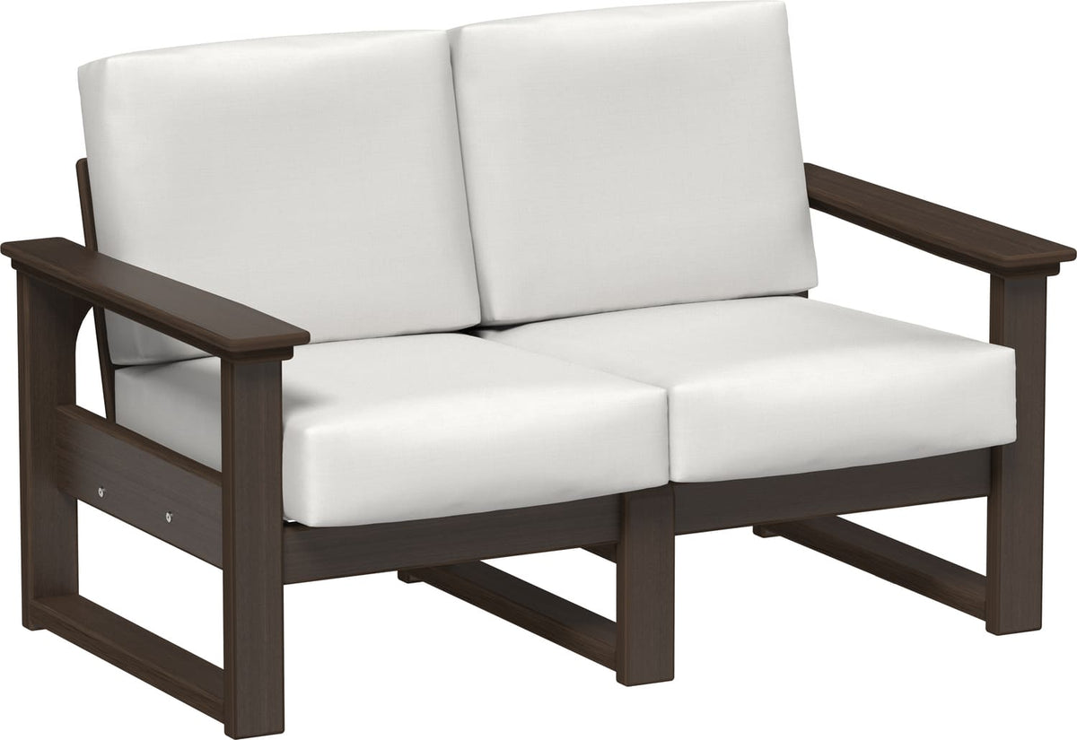 LuxCraft Lanai Deep Seating Poly Loveseat