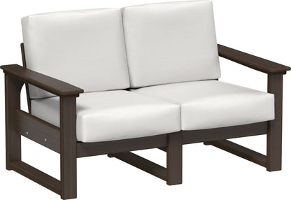LuxCraft Lanai Deep Seating Poly Loveseat