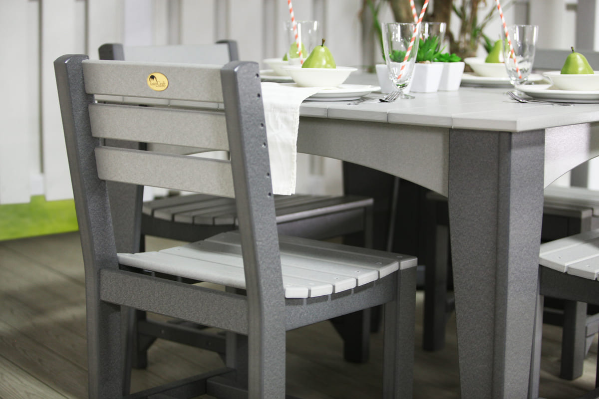 Amish Luxcraft Poly Island Side Chair - Dining Height