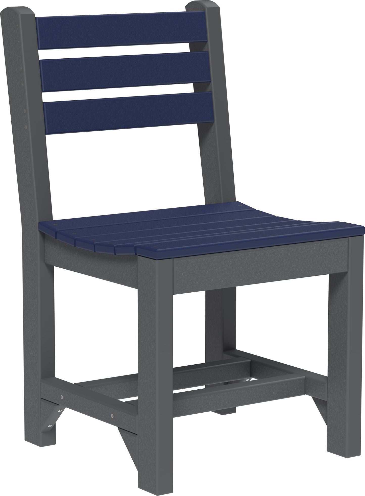 Amish Luxcraft Poly Island Side Chair - Dining Height