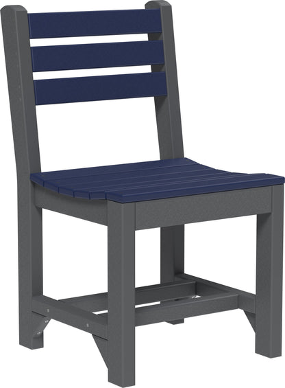 Amish Luxcraft Poly Island Side Chair - Dining Height