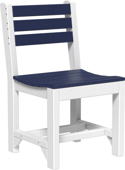 Amish Luxcraft Poly Island Side Chair - Dining Height