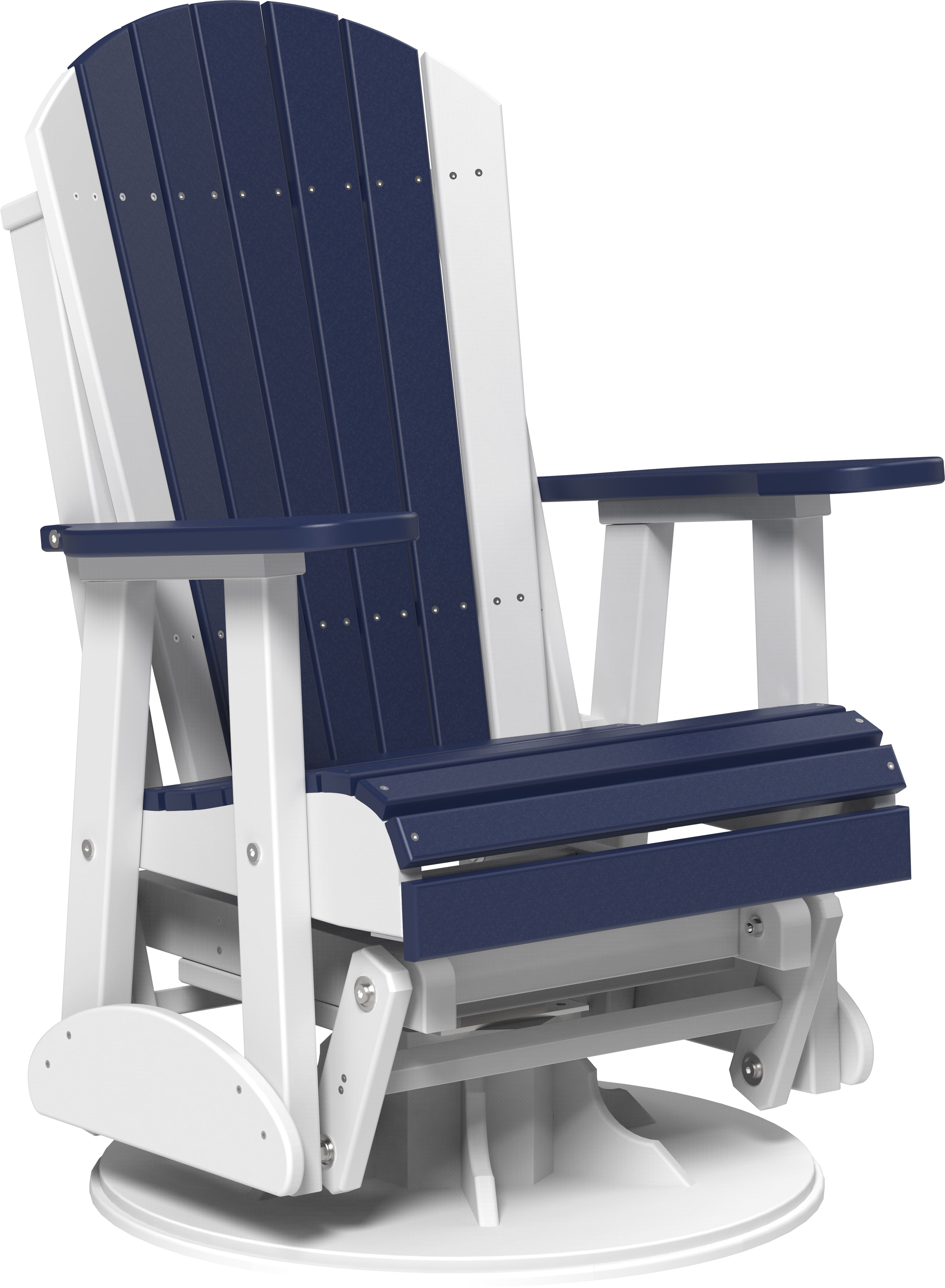 LuxCraft Adirondack Swivel Glider Chair - Thumbnail 2