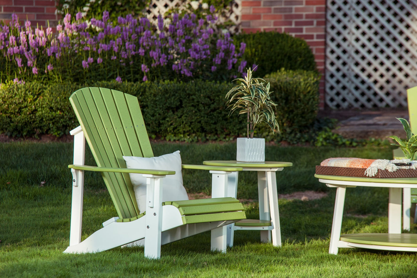 Luxcraft Poly Deluxe Adirondack Chair (Recycled Plastic) PDAC