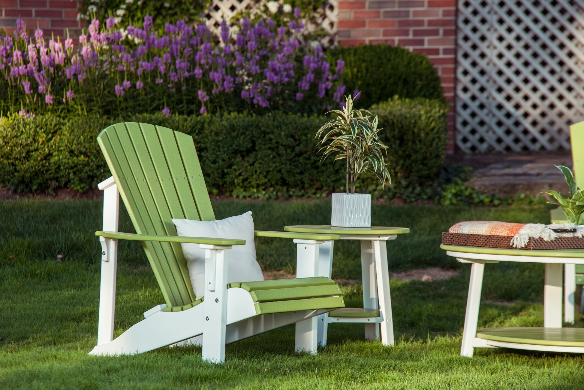 Luxcraft Poly Deluxe Adirondack Chair (Recycled Plastic) PDAC