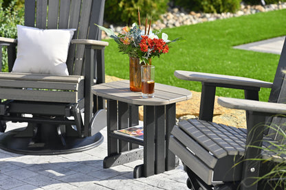 Luxcraft Poly End Table with gliders