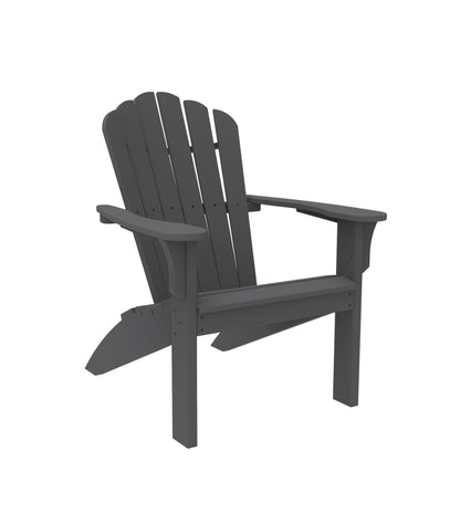 Seaside Casual Harbor View Adirondack Chair Charcoal