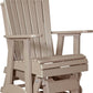 Luxcraft Adirondack  Glider Chair - Weatherwood