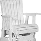 Luxcraft Adirondack  Glider Chair - White