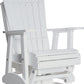 Luxcraft Outdoor Swivel Glider Chair - White