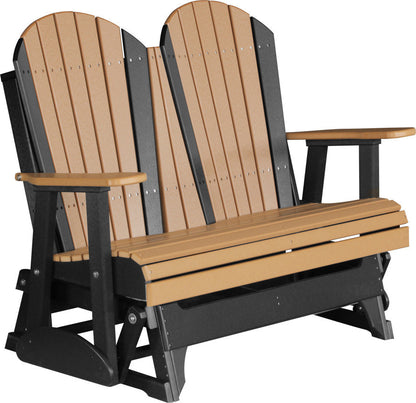 Luxcraft 4ft Poly Adirondack Loveseat Glider