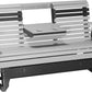 Amish Luxcraft 5ft Rollback Recycled Plastic Poly Outdoor Glider Bench (with Flipdown Table & Cup Holders)